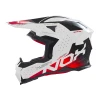NOX (2025) ШОЛОМ ВИКЛЮЧЕНИЙ ROAD \/ CROSS N634 GRADIENT КОЛІР BIALY\/CZERWONY РОЗМІР XL - зображення 2