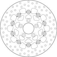 BREMBO SERIE ORO BRAKEDISC ПЛАВАЮЧИЙ