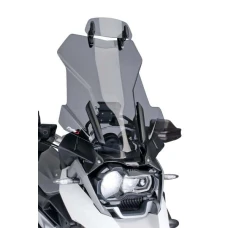 PUIG VISOR MULTIADJUSTABLE CLIP-ON 230X90MM. C/SMOKE