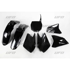 UFO КОМПЛЕКТ ПЛАСТІКОВ SUZUKI RM 125/250 '01-'22 КОЛІР ЧОРНИЙ