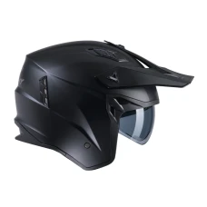 KENNY RACING 2025 ШОЛОМ ВІДКРИТИЙ JET МОДЕЛЬ MILES SOLID MATT BLACK КОЛІР ЧОРНИЙ РОЗМІР S ( 55 - 56 CM )