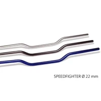 TRW LUCAS КЕРМО СТАЛЬНИЙ 22MM SPEEDFIGHTER ХРОМ БЛИСК
