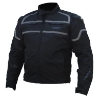 GARETH ПРОДАЖА КУРТКА TEKSTYLNA КОРОТКА МОДЕЛЬ RACER КОЛІР ЧОРНИЙ РОЗМІР L/STARA CENA:439/