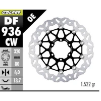 GALFER ДИСК ТОРМОЗНИЙ ПЕРІД BMW M 1000R '23-; M 1000RR '21-; M 1000XR '24-; S 1000R '21- ; S 1000RR '19-; S 1000XR '20- (WAVE FLOATING) (320X80X5MM)