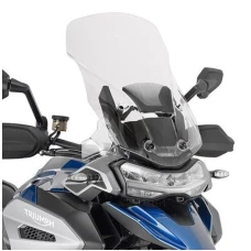 KAPPA СТІКЛО TRIUMPH TIGER 1200 GT EXPLORER '22-, HUSQVARNA NORDEN 901 '22-, PRZEZROCZYSTA 57X38 CM (WYS. X SZER.) WYZSZA O 12,5 CM OD ОРИГІНАЛУ, PRZEZROCZYSTA