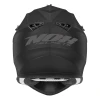 NOX ШОЛОМ CROSS \/ OFFROAD N633 SOLID КОЛІР ЧОРНИЙ МАТОВА РОЗМІР XXL (ЗАСТІБКА MIKROMETRYCZNE) - зображення 2