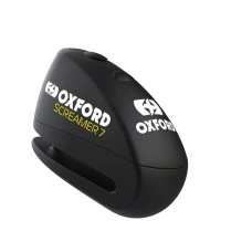 OXFORD БЛОК ТОРМОЗА ДИСКА  З СИГНАЛОМ МОДЕЛЬ SCREAMER XA7, СТЕРЖЕНЬ 7MM, КОЛІР ЧОРНИЙ (STARY КОД: LK279)
