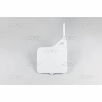 UFO ПЕРІД НОМЕР ТАБЛИЧКА RM125/250 87-95 БІЛА 041