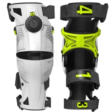 MOBIUS X8 КОЛІНО BRACE WHITE/YELLOW L