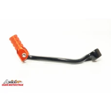 ACCEL РИЧАГ ЗМІНИ ПЕРЕДАЧ KTM SX85 '03-'17, SX105 '07-'11 АЛЮМІНІЙ КОЛІР ЧОРНИЙ, НАКОНЕЧНИК POMARANCZOWA (47034031000)