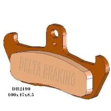 DELTA BRAKING КОЛОДКИ ДИСКОВІ ТОРМОЗНІ KH134