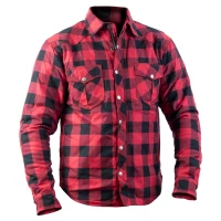 TIMELESS HILLBILLY KEVLAR SHIRT, RED/BLACK S