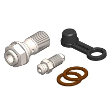 MOTO-MASTER БОЛТ КОРОТКА + ВОЗДУХОВІДОКРЕМЛЮВАЧ DO СУПОРТА ТОРМОЗНОЇ KTM/HUSQVARNA/GASGAS BREMBO/MAGURA (M10X1,0)