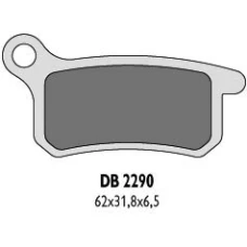 DELTA BRAKING КОЛОДКИ ДИСКОВІ ТОРМОЗНІ KH357 KTM SX65/85 ЗАД - ZASTEPUJA DB2290MX-D І DB2290QD-D