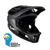LEATT (НОВИНКА 2023) ШОЛОМ ВЕЛОСИПЕДИ MTB ENDURO 3.0 (WYPINANA SZCZEKA\/ШОЛОМ 3W1) V23 STEALTH КОЛІР ЧОРНИЙ РОЗМІР L (59-63 CM) - зображення 11