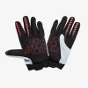 100 ПРОЦЕНТ РУКАВИЦІ CROSS\/ENDURO\/MTB GEOMATIC GLOVES GREY\/RACER RED КОЛІР СІРИЙ\/ЧЕРВОНИЙ РОЗМІР S - зображення 2