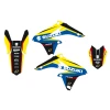 BLACKBIRD КОМПЛЕКТ НАЛІПОК (OKLEIN) SUZUKI RMZ 250 '10-'18, DREAM 4 КОЛІР NIEBIESKI\/ZOLTY\/CZARNY - зображення 1