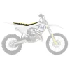 BLACKBIRD ЧОХОЛ \/ ОБШИВКА NA СИДІННЯ HUSQVARNA TC 85 '25 ZEBRA КОЛІР ЧОРНИЙ ЖОВТИЙ - зображення 1