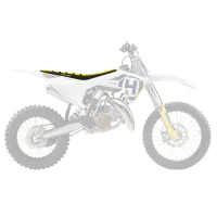 BLACKBIRD ЧОХОЛ / ОБШИВКА NA СИДІННЯ HUSQVARNA TC 85 '25 ZEBRA КОЛІР ЧОРНИЙ ЖОВТИЙ