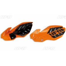 UFO КРИШКИ RAK (РУЧКА) FLAME KTM SX 125 '14-'15, EXC 125 '14-'16, КОЛІР КОЛІР ПОМАРАНЧ (Z КРІПЛЕННЯМИ)