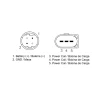 DZE РЕГУЛЯТОР НАПРУГИ BMW G 310R '17-'21; G 310GS '18-'21 (OEM 61148559626) MOSFET (35A) - зображення 2