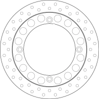 GOLDFREN BRAKEDISC YD276 HD165,9 ID144, T4,6