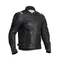 HALVARSSONS ШКІРА КУРТКА SKALLTORP ЧОРНИЙ 48