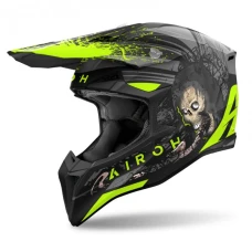 AIROH CROSS / ENDURO / ATV / QUAD WRAAAP DARKNESS КОЛІР ЗЕЛЕНИЙ FLUO/CZARNY/SZARY РОЗМІР L