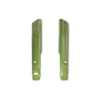RACETECH (RTECH) 2024/12  FORK PROTECTORS RIGHT+LEFT NAVY GREEN YAMAHA T7 700 2019=>2024
