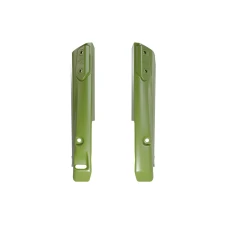 RACETECH (RTECH) 2024/12  FORK PROTECTORS RIGHT+LEFT NAVY GREEN YAMAHA T7 700 2019=>2024