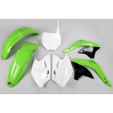 UFO КОМПЛЕКТ ПЛАСТІКОВ KAWASAKI KXF 450 '07 КОЛІР OEM (ZIELONY/BIALY) (KA209E999)