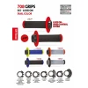 PROGRIP ПЕРЕМИКАЧІ PG708 ВИКЛЮЧЕНИЙ ROAD Z БЛОК SCS LOCK-ON + 6 ADAPTEROW ROLGAZU (22+25MM) КОЛІР СІРИЙ КОЛІР ПОМАРАНЧ DWUSKLADNIKOWE (708-293) - зображення 5
