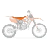 BLACKBIRD ПОКРИВКА\/ПОКРИВКА NA СИДІННЯ KTM SX 85 '04-'12 DOUBLE GRIP 3, КОЛІР ЧОРНИЙ\/ПОМАРАНЧЕВИЙ - зображення 2