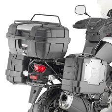 KAPPA СТЕЛАЖ KUFROW БОКОВИХ MONOKEY SUZUKI V-STROM 1050 XT/DE/SE '20-'25, - ROWNIEZ ПІД KUFRY MONOKEY KMS K'MISSION АЛЮМІНІЙ - ЗАМІНЮЄ KLO3117MK - DROBNE ЦАРАПИН NA UCHWYTACH МОНТАЖНИХ
