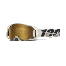 100 % ОКУЛЯРИ МОДЕЛЬ ARMATIC PITCH - MIRROR TRUE GOLD LENS - КОЛІР СІРИЙ/ЧОРНИЙ СТІКЛО КОЛІР ЗОЛОТИЙ ЗЕРКАЛО