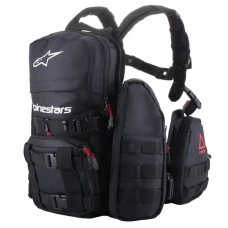 ALPINESTARS BACKPACK TECHDURA BLACK/WHITE