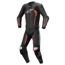 ALPINESTARS ШКІРА SUITE 2-PCS MISSILE V2 BLACK/RED FLUO 56