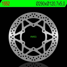 NG ДИСК ТОРМОЗНИЙ ПЕРІД SUZUKI GW 250 INAZUMA 12-17 (290X120,7X5,0MM) (6X8,5MM)