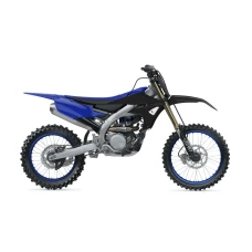 UFO КОМПЛЕКТ ПЛАСТІКОВ YAMAHA YZF 250 '19-'22, YZF 450 '18-'22 КОЛІР ЧОРНИЙ / СИНІЙ ( W КОМПЛЕКТІ КРИШКИ ТЕЛЕСКОПІЧНИЙ І НАКЛЕЙКИ )