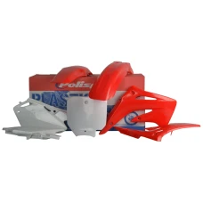 POLISPORT КОМПЛЕКТ ПЛАСТІКОВ HONDA CR 85R '03-'07 КОЛІР OEM ЧЕРВОНИЙ БІЛИЙ
