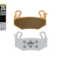GALFER КОЛОДКИ ДИСКОВІ ТОРМОЗНІ KH779 SPIEK METALICZNY (КОЛІР ЗОЛОТИЙ) SPORT BMW R 1300GS '23-'25, R 1300GS TRIPLE BLACK '23-'25; R 1300GS TROPHY '23-'25