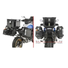 KAPPA 2025/05 СТЕЛАЖ KUFROW БОКОВИХ MONOKEY CAM SIDE BMW F 900 GS '24-, - ПІД KUFRY KVG K'VOYAGER АЛЮМІНІЙ - ПРАВАЯ KVGS33 WCIETY
