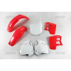 UFO КОМПЛЕКТ ПЛАСТІКОВ HONDA CR 500 '95-'00 КОЛІР OEM '00 (CZERWONY/BIALY) (HO089E999K)