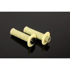 RENTHAL ПЕРЕМИКАЧІ MX R-WORKS LOCK-ON ARAMID (TAPERED) КОЛІР KREMOWY