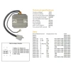 DZE РЕГУЛЯТОР НАПРУГИ SUZUKI GS550\/650\/750\/850\/1000\/1100 (ESR090,ESR100) 32800-34210 (ESR090) - зображення 2
