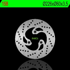 NG ДИСК ТОРМОЗНИЙ ПЕРІД KYMCO PEOPLE 50 00-03, 125/150 99-00 (226X60X3,5MM) (3X10,5MM)