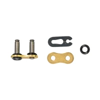 TSUBAKI OGNIWO LACZACE ЗАСТІБКА DO ЛАНЦЮГА 520 MXE PROFESSIONAL MOTOCROSS / ENDURO RACING X-RING CHAIN КОЛІР ЗОЛОТИЙ