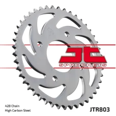JT ЗІРОЧКА ЗАД 4669 45 SUZUKI GSXR 125 17-18, GSX 125 S 17-18 (JTR803.45)* (LANC. 428) ( ОТВІР NA SRUBE 8,5MM )