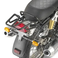 KAPPA СТЕЛАЖ БАГАЖНИКА ЦЕНТРАЛЬНОГО ROYAL ENFIELD INTERCEPTOR 650 '19-'22 ЧОРНИЙ ( БЕЗ ВІНІЛ )