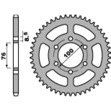 ЗАДНЯ ЗІРКА PBR 4513 48 YAMAHA YZF 125R (08-12) (JTR1844.48) (LANC. 428)